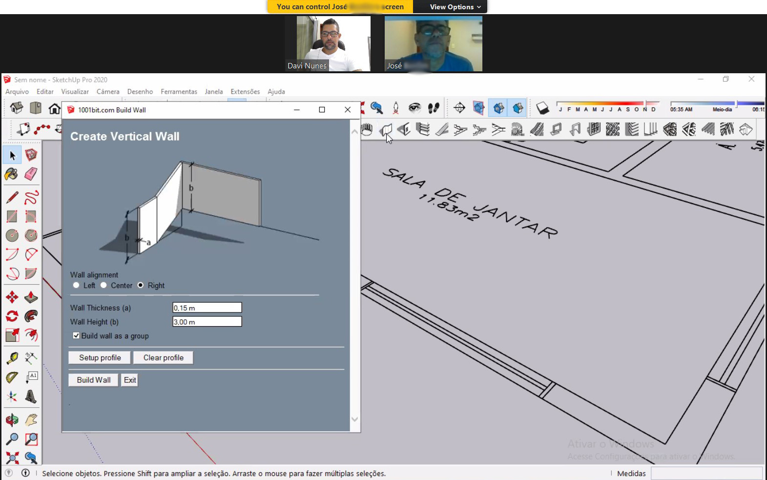 SketchUp Pro + Laytout 20 Horas - Aula Remota - Imagem 4