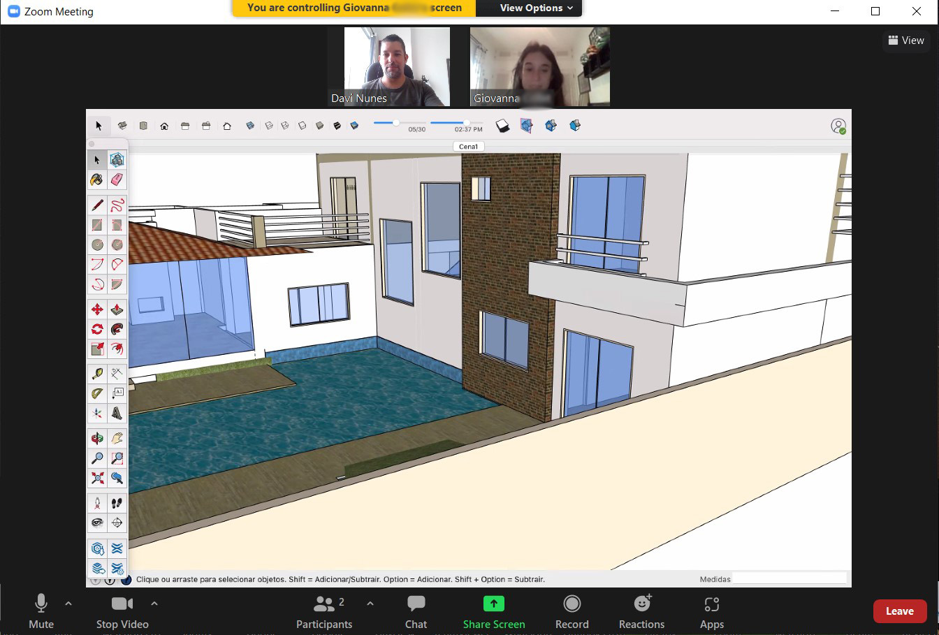 SketchUp Pro + Laytout 20 Horas - Aula Remota
