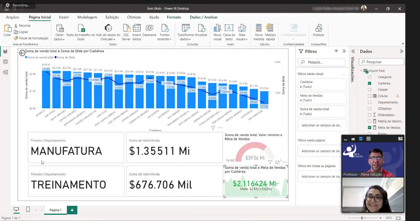 Curso Power BI - 20 Horas - Aula Remota